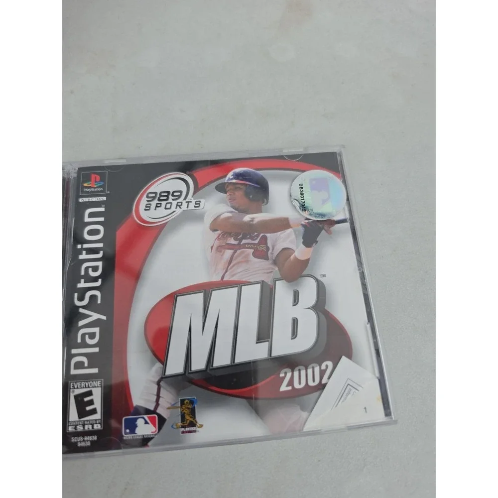 MLB 2002 - PlayStation 1, PS1 (CIB, Pristine Scratch Free Disc)